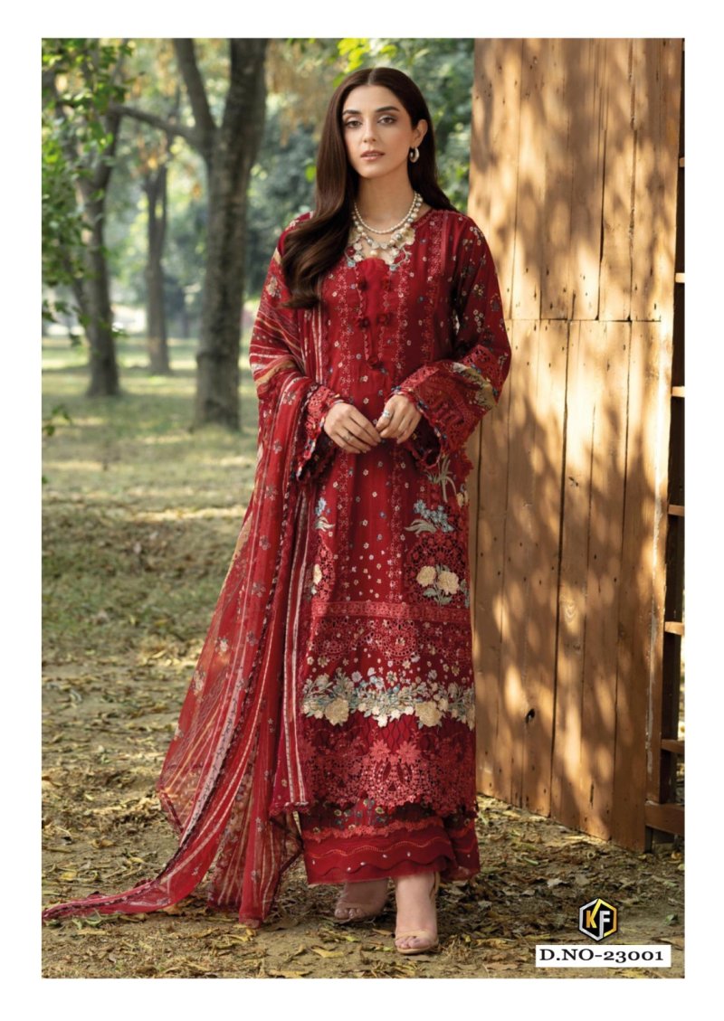 Sobia Nazir Vol 23 By Keval Printed Cotton Readymade Pakistani Suits 